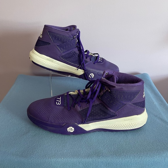 Adidas Rose 773 Bounce Size 17 Purple F37116 - Picture 1 of 9